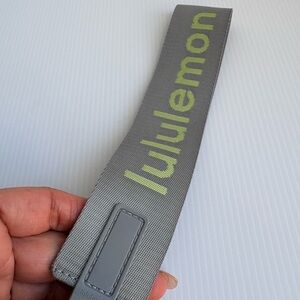 lululemon athletica Gray and Green Wristband